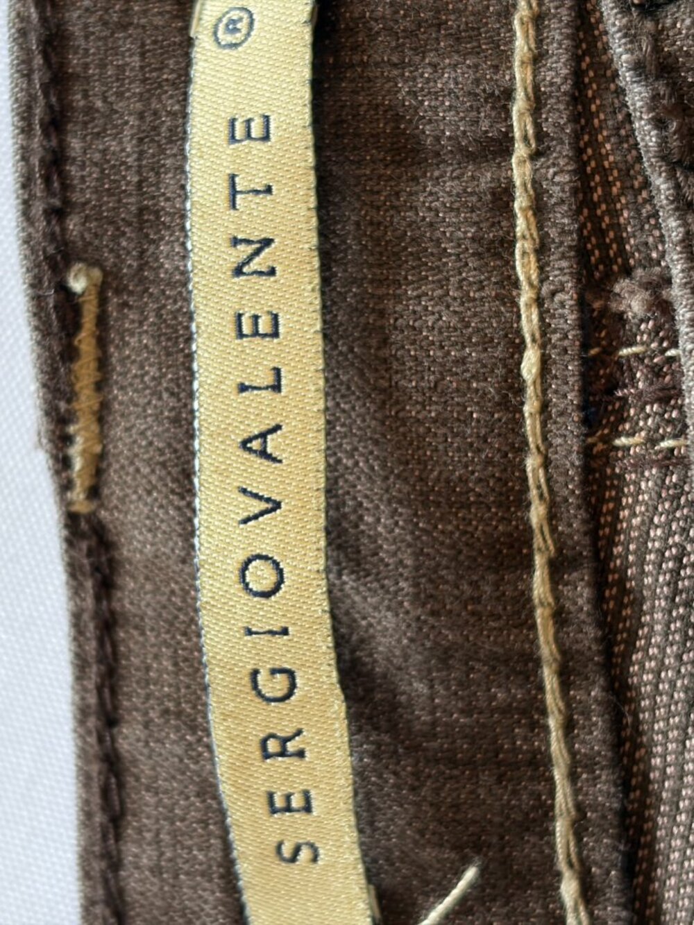 Sergio Valente Size 8 Brown cropped pants - Picture 10 of 14